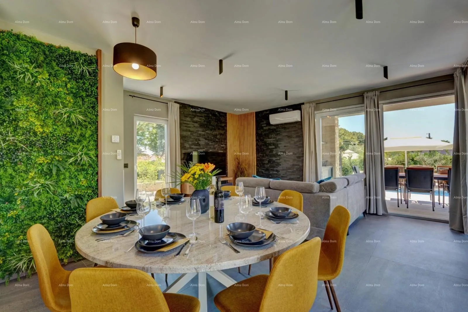 kuća moderna villa s bazenom i saunom, marčana! - slika 8