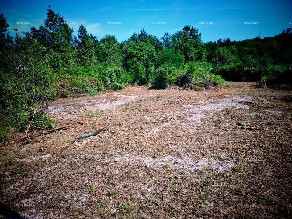 građevinsko zemljište istra, kršan, prodajemo dva građevinska zemljišta sa dozvolama. - slika 5