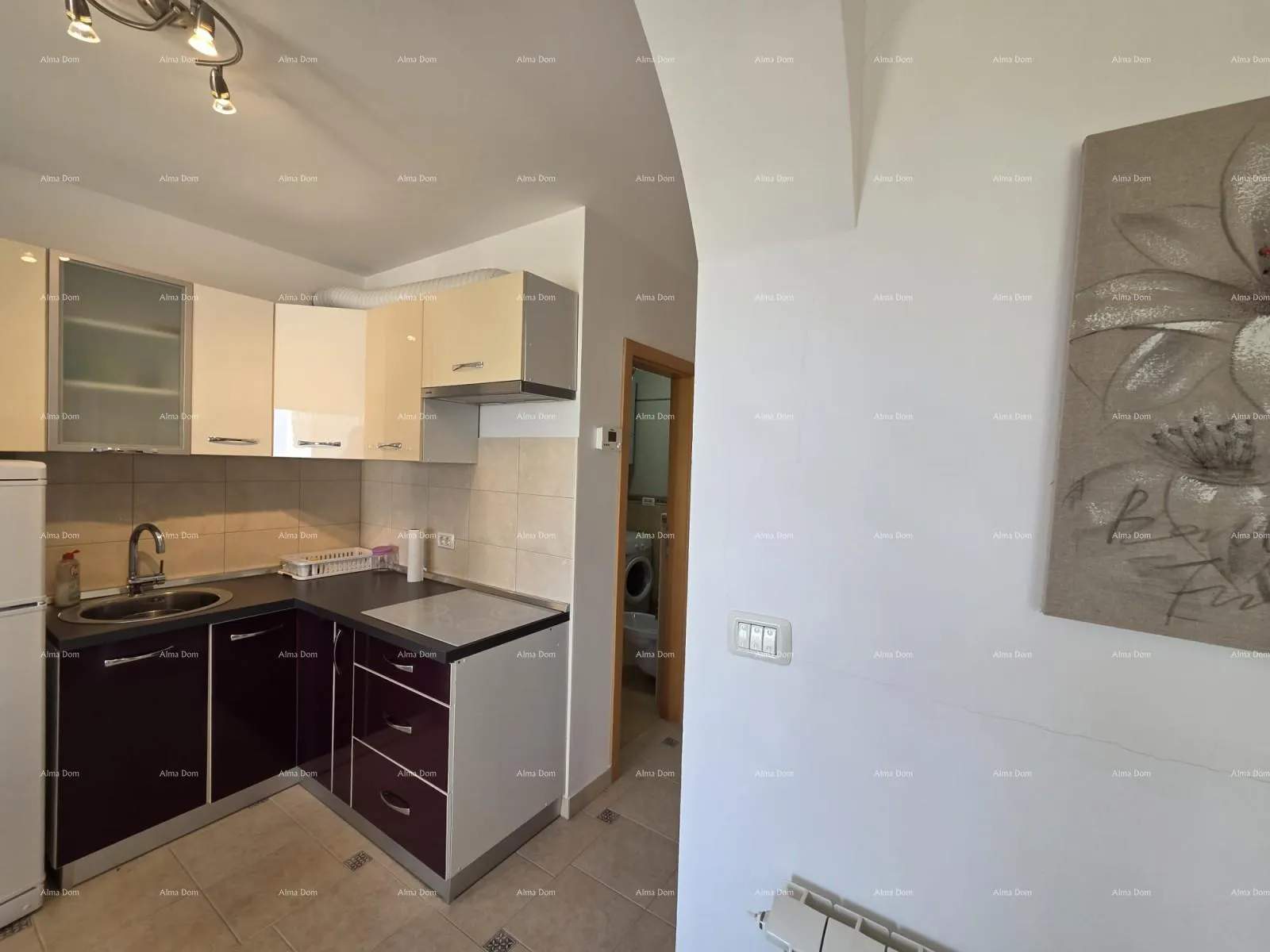 stan prodaje se šarmantan stan 60 m², duga uvala, pogled na more - slika 14
