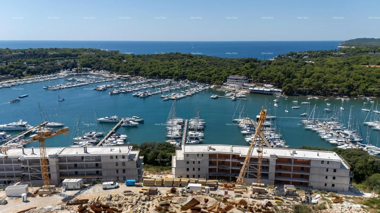 stan prodaja modernih stanova u ekskluzivnoj zgradi sa pogledom na marinu, pula! - slika 21