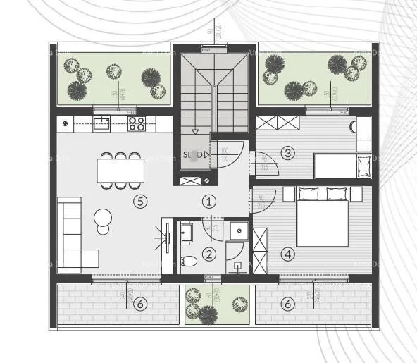 stan prodaja stanova u novom stambenom kompleksu, štinjan! 11d - slika 12