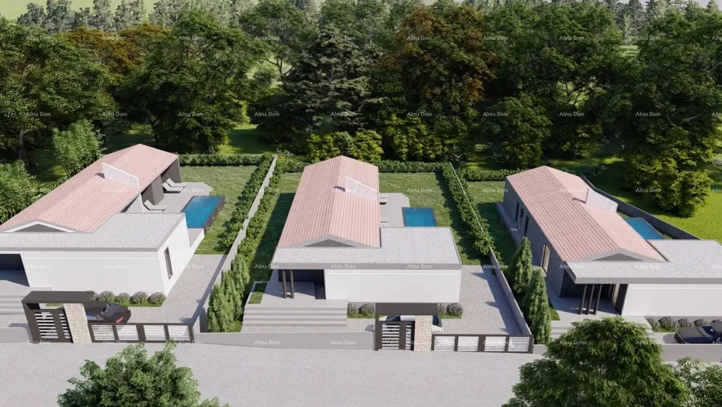 kuća prodaja moderne prizemnice, 2 km od plaže, blizina duge uvale! - slika 2