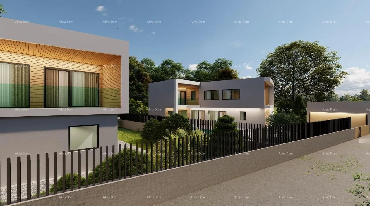 kuća prodaje se kuća rih-bau, sa pogledom na more u pomeru - slika 3