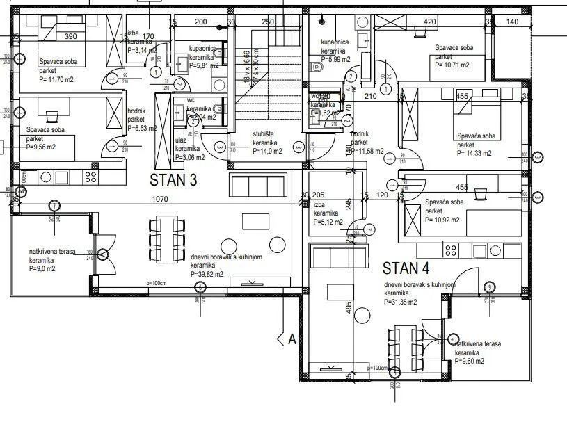 stan stan s4 na 1. katu novogradnji u kanfanaru - slika 2