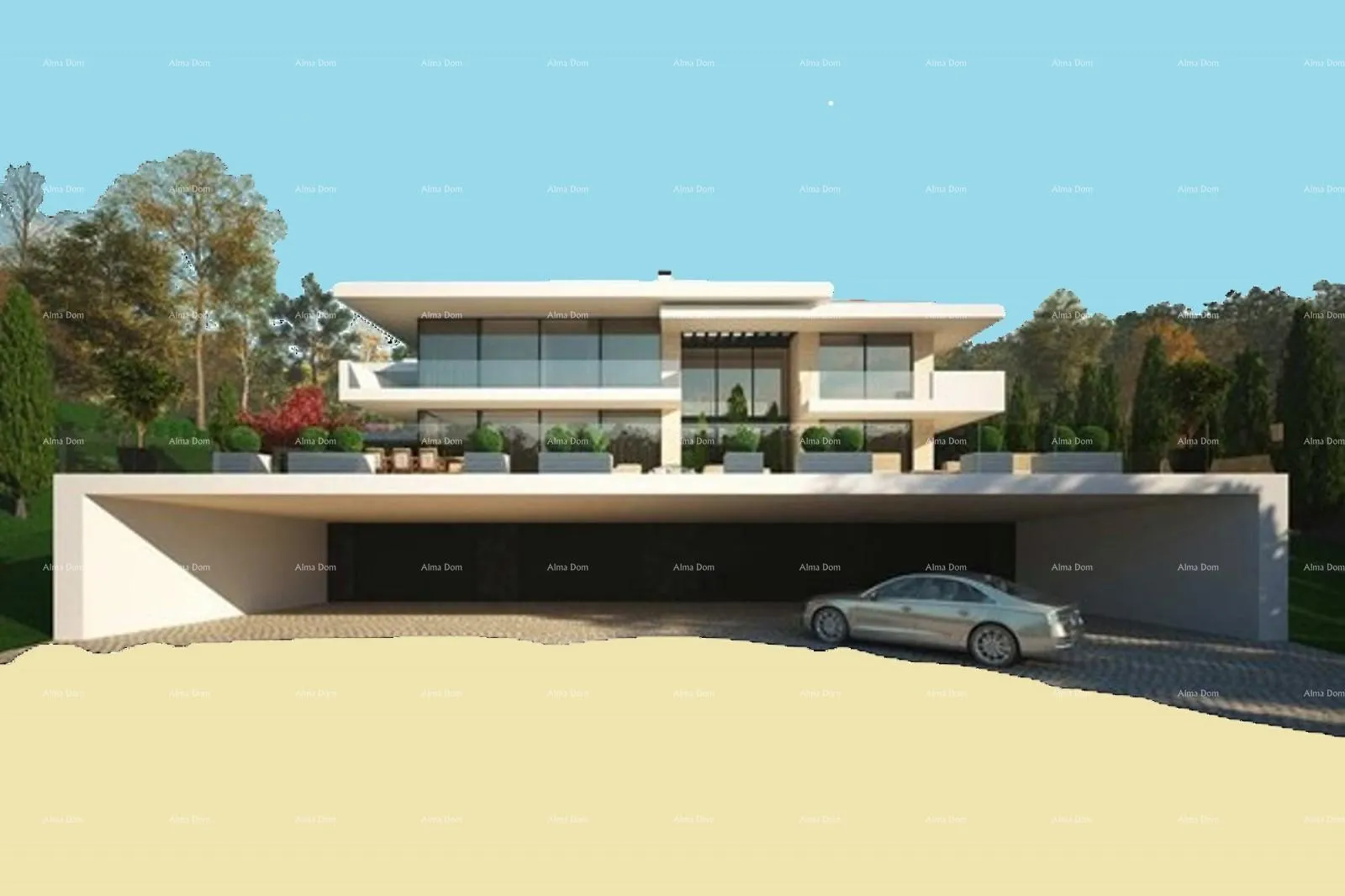 Građevinsko zemljište Gađevinsko zemljište 3.500 m² U malom selu blizina Višnjana prema selu Bačva.