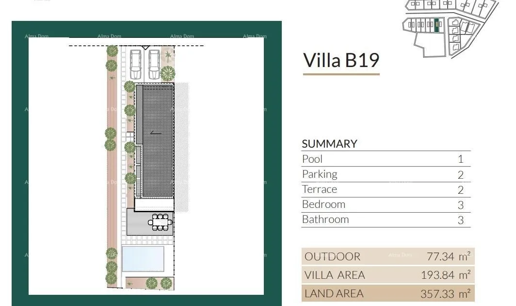 kuća prodaja modernih vila u predivnom stambenom naselju, umag - slika 14