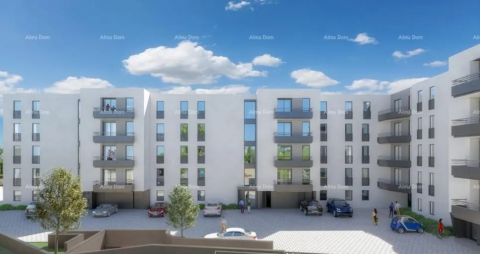 Stan Prodaja - stan u novom stambenom projektu, samo 200 m od mora i plaža, Umag!