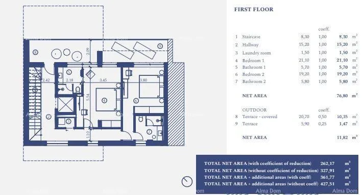 kuća umag, samostojeća vila u luksuznom resortu! pogled na more! v 39 - slika 19