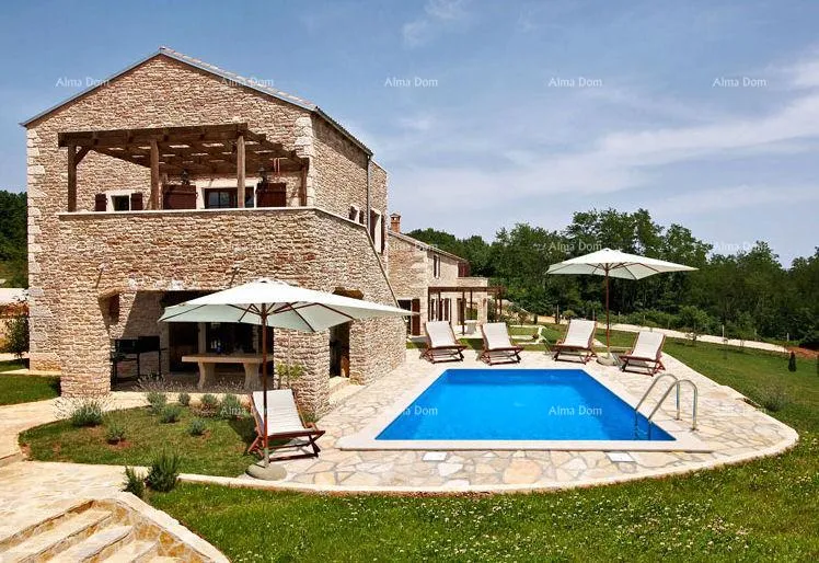 kuća istra, - prekrasna kamena vila u unutrašnjosti istre - slika 2