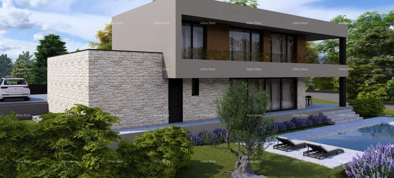 građevinsko zemljište građevinsko zemljište s idejnim projektom – poreč, žbandaj, 963 m² - slika 4