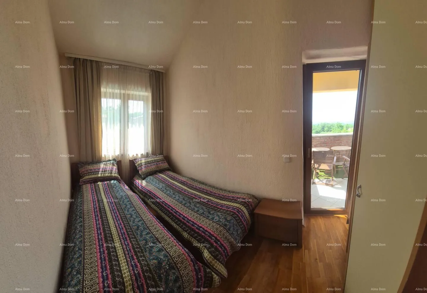 kuća kamena kuća s bazenom i panoramskim pogledom na more – kaštelir - slika 4