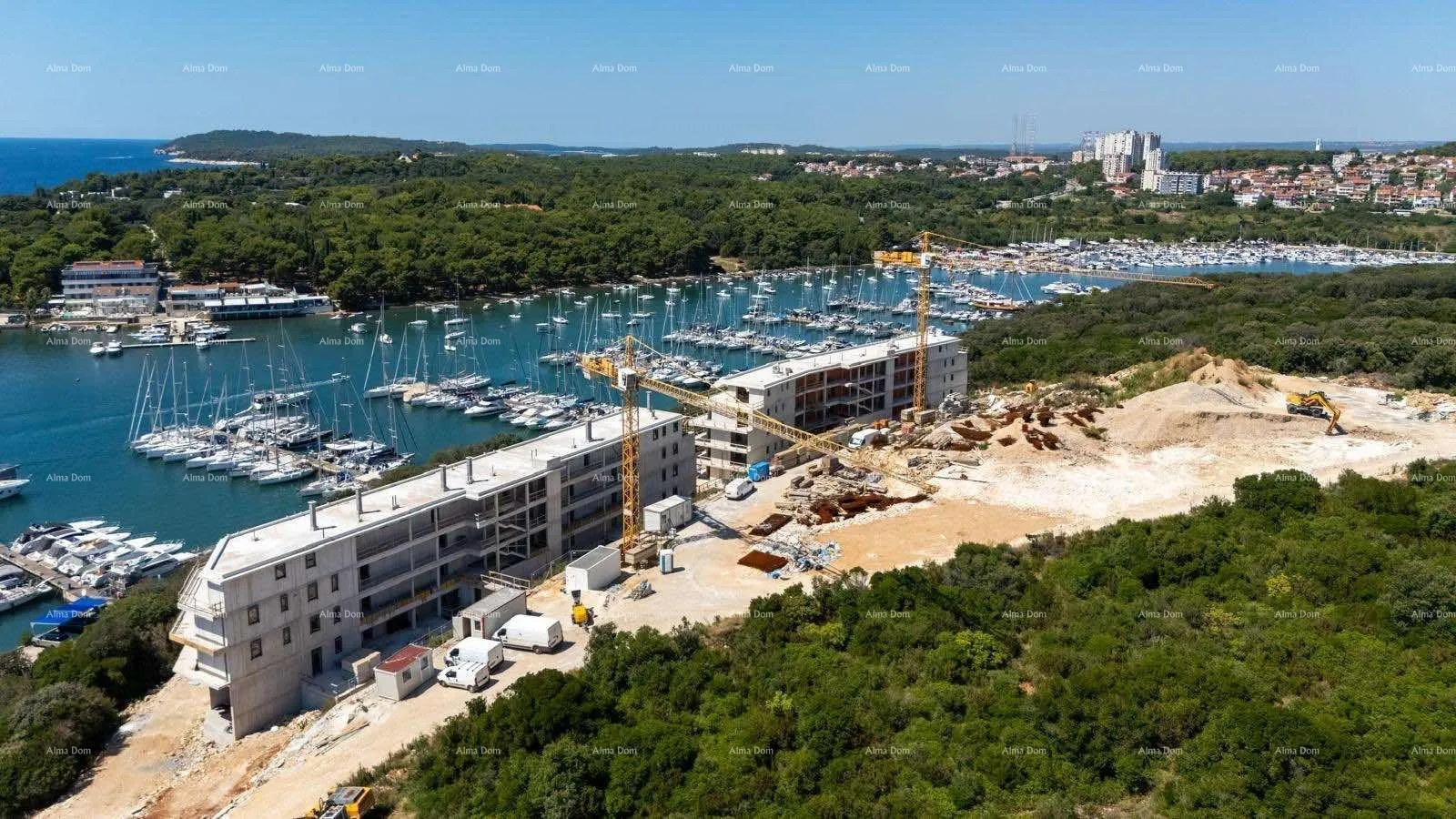 stan prodaja modernih stanova u ekskluzivnoj zgradi sa pogledom na marinu, pula! - slika 18