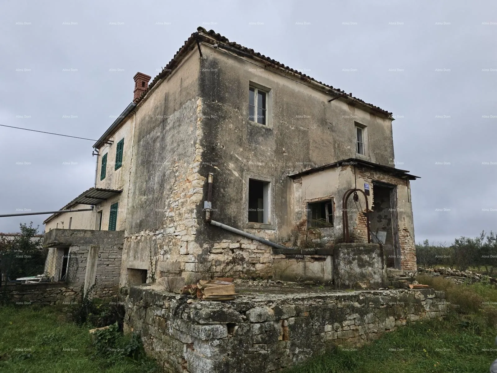 kuća galižana –kamena kuće s građevinskim zemljištem i šternom - slika 6