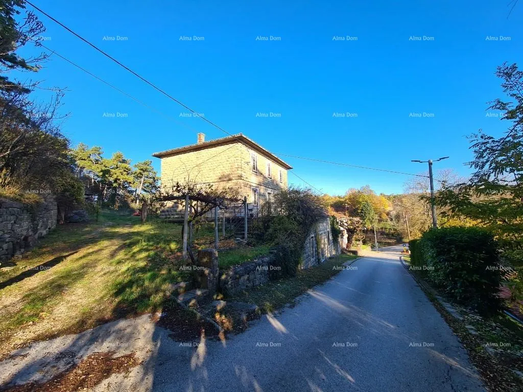 kuća prodajemo staru istarsku kamenu kuću sa pogledom na grožnjan. - slika 16