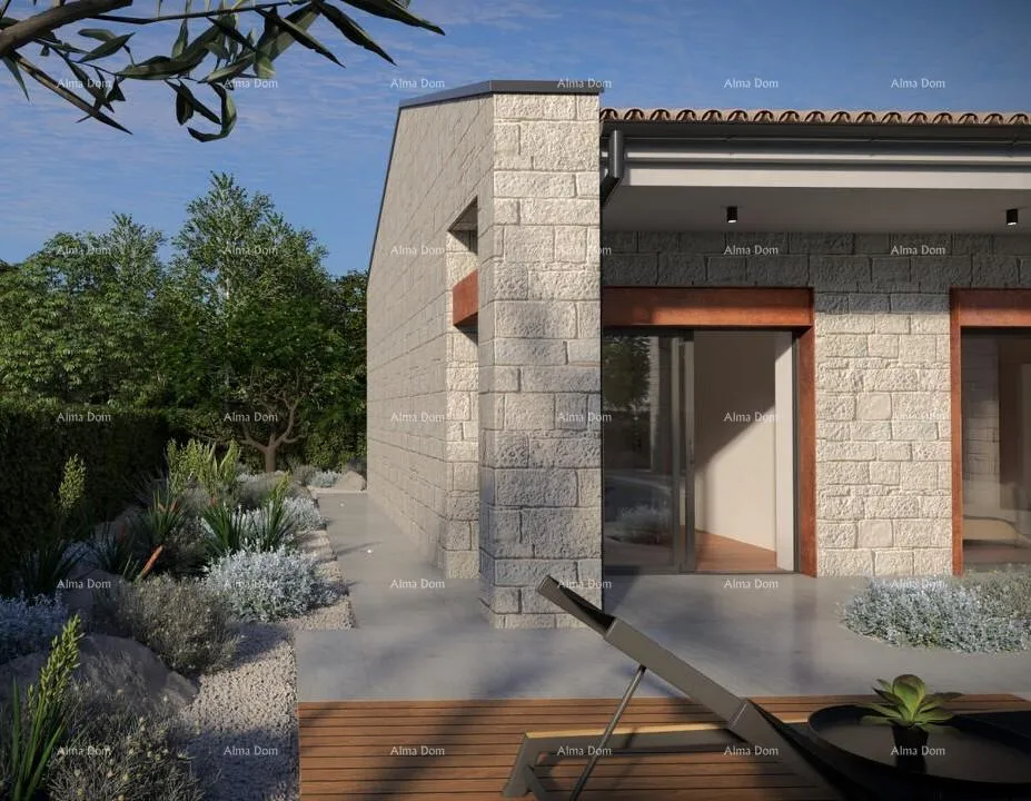 građevinsko zemljište građevinsko zemljište s projektom za modernu istarsku vilu, buje - slika 3