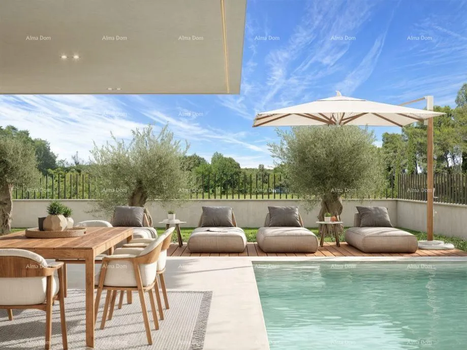 stan luksuzna rezidencija u rovinju – 128 m² + 254 m² vrt, bazen - slika 3