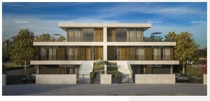 kuća umag, samostojeća vila u luksuznom resortu! pogled na more! v 26 - slika 16