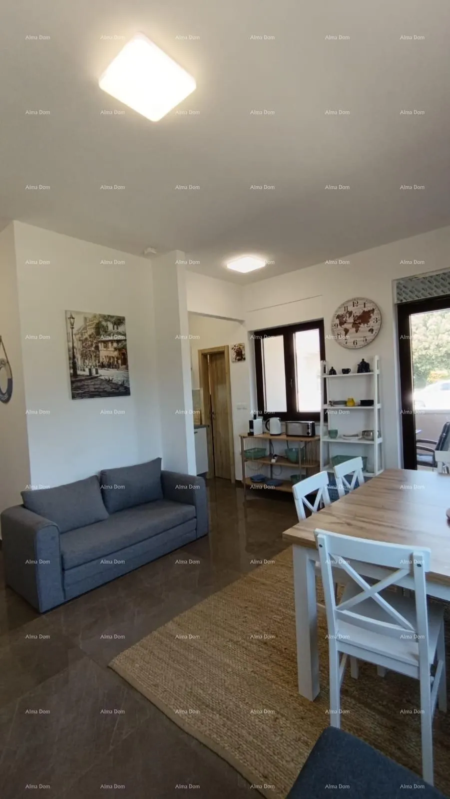 stan apartman s terasom, parkirnim mjestom i zajedničkim bazenom – premantura - slika 6