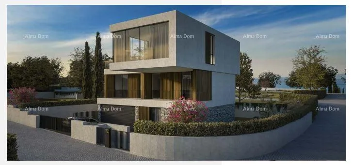 kuća umag, samostojeća vila u luksuznom resortu! pogled na more! v 31 - slika 13