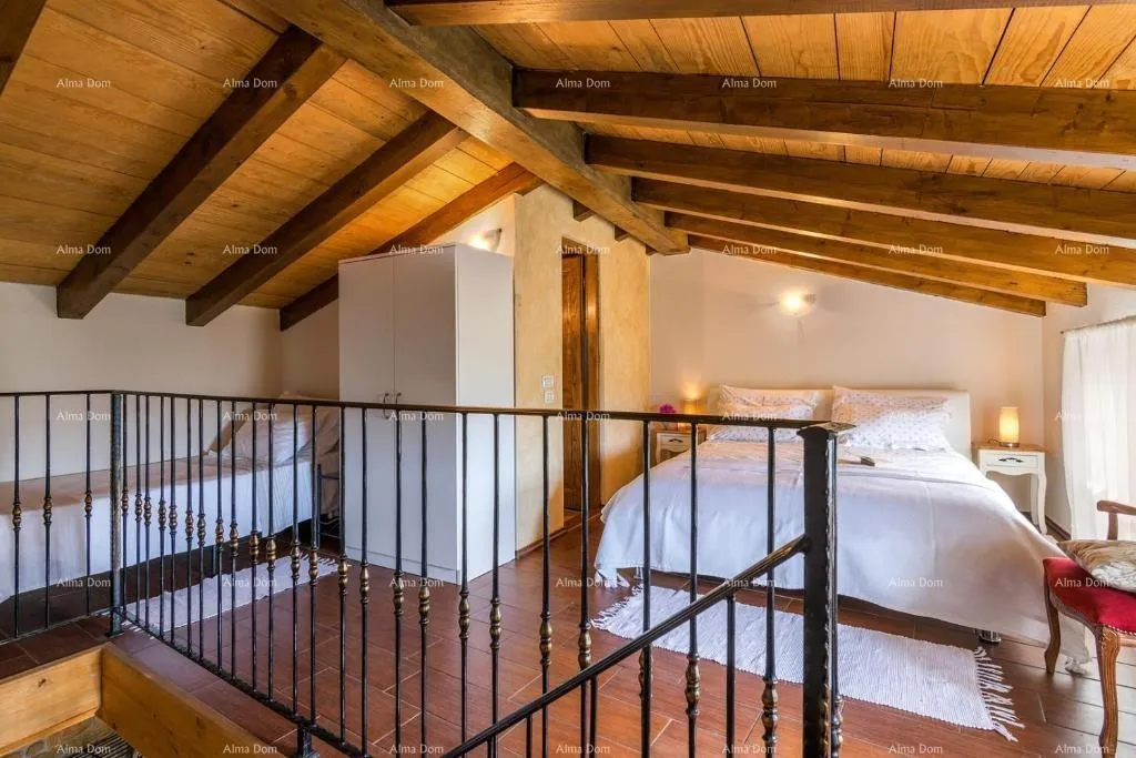 kuća kamena kuća sa bazenom i panoramskim pogledom. blizina livada. - slika 18