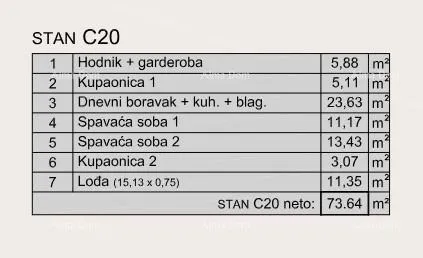 stan veruda marina pječana uvala prodaja modernih stanova u ekskluzivnoj zgradi sa pogledom na marinu, pula! - slika 13