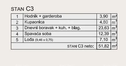 stan luksuzni stanovi sa pogledom na marina veruda! c3 - slika 12