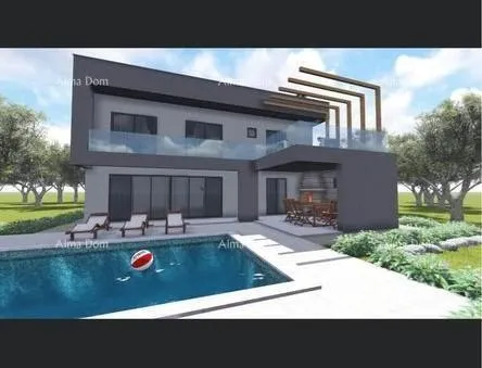 kuća prodaje se roh bau vila u izgradnji, labin - slika 2