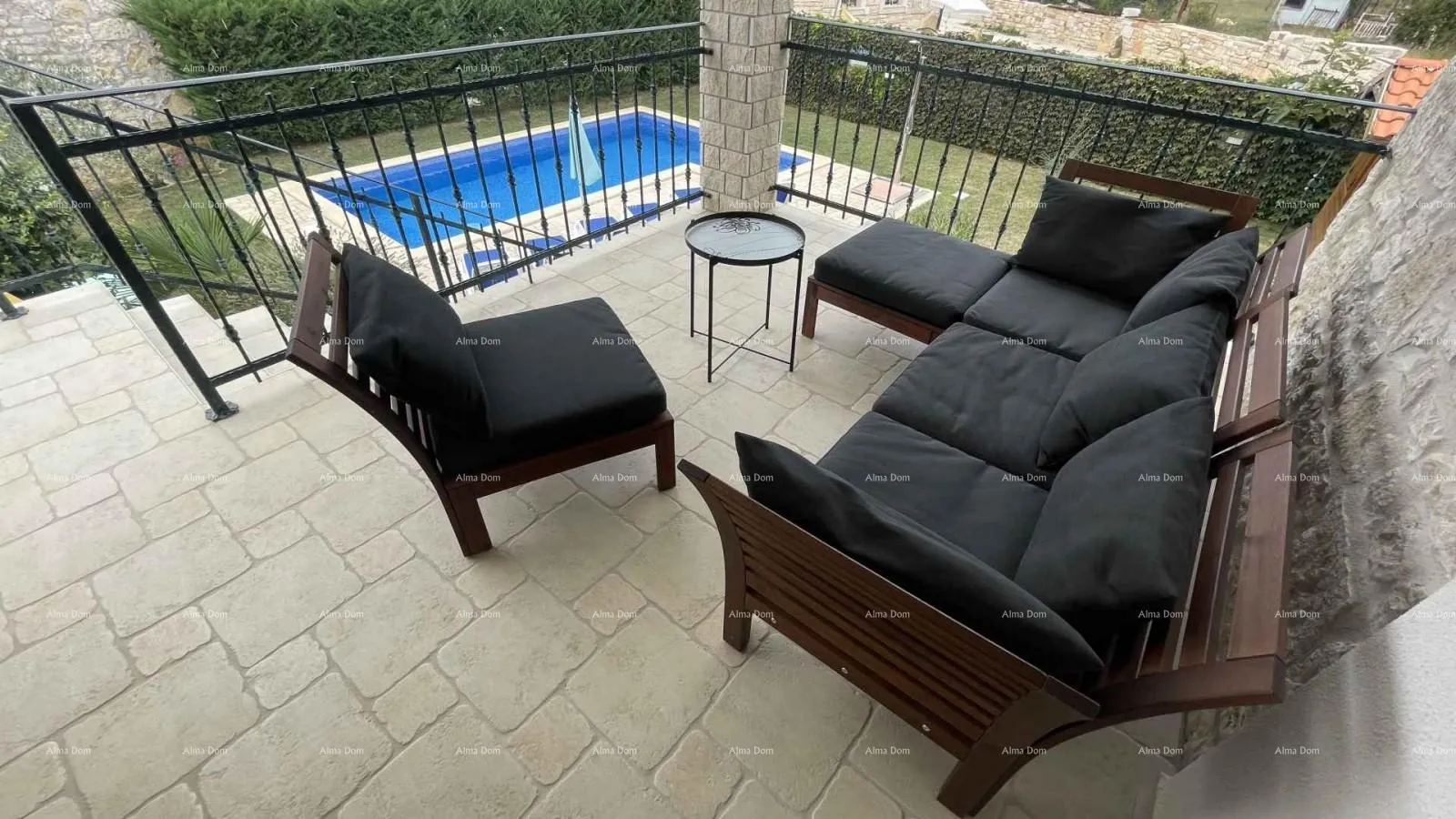 kuća moderna, rustikalna kamena vila s bazenom, poreč! - slika 7