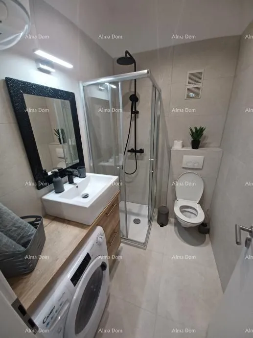 stan pula, 2-sobni stan u centru, 31 m² + terasa i vrt - slika 15