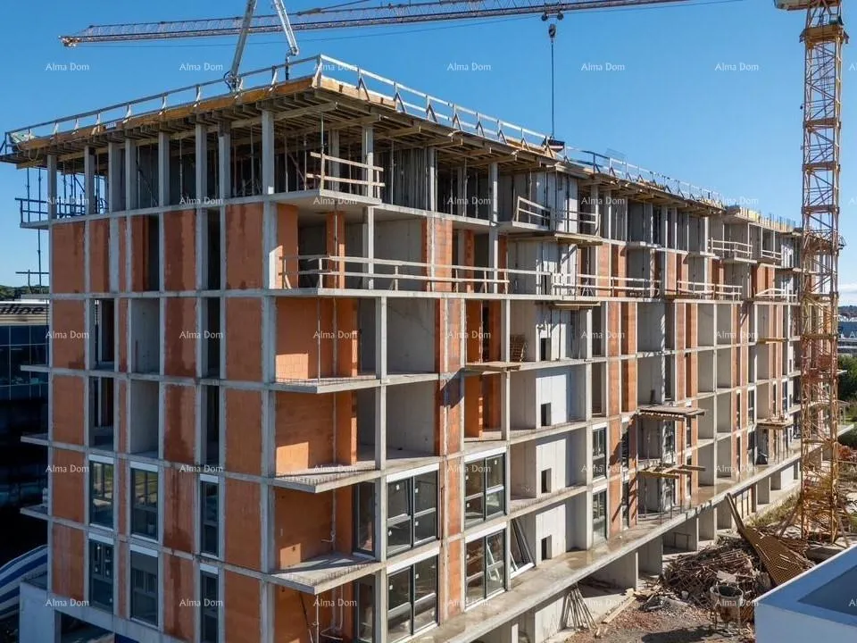 stan pula! pogled na grad. višestambena, moderna zgrada s liftom, blizu centra. s71 - slika 16