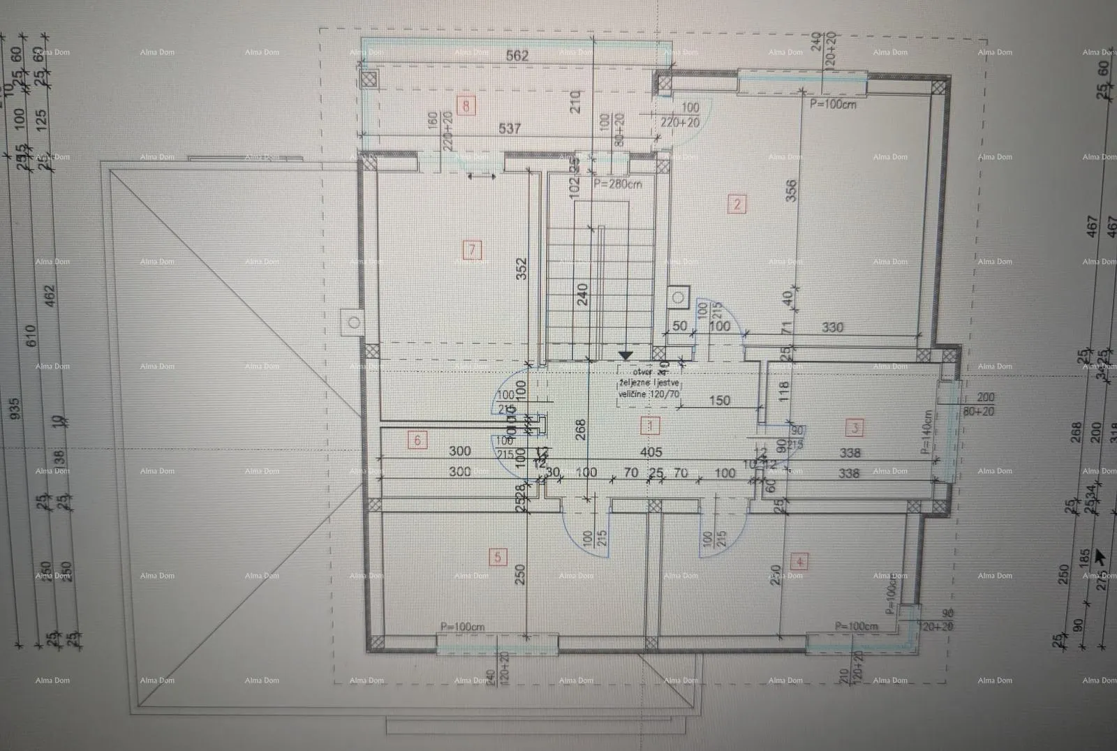 građevinsko zemljište krnica – građevinsko zemljište s dozvolom i projektom - slika 4