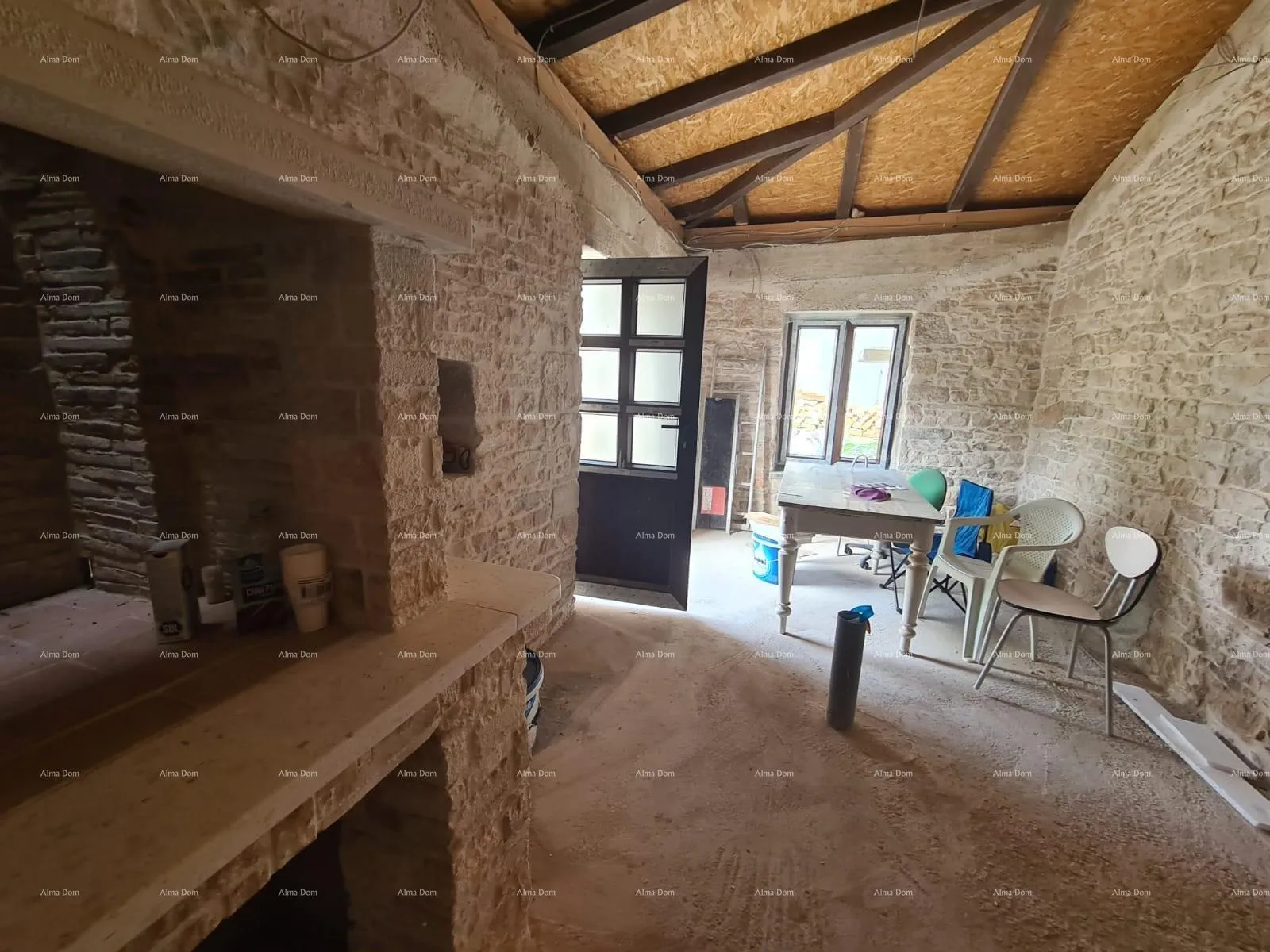 kuća prodaje se kuća s konobom u fazi renovacije, krnica! - slika 6