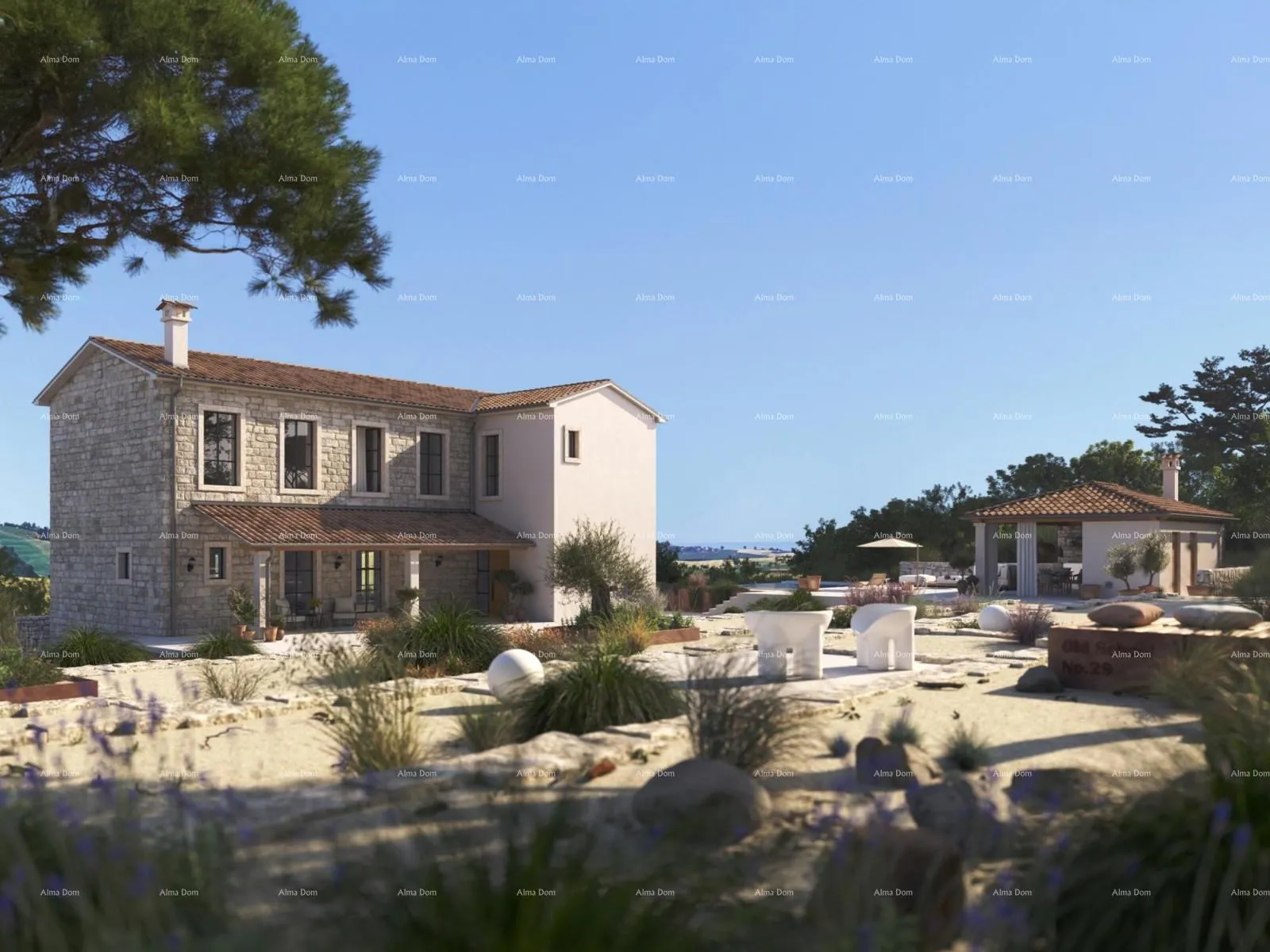 kuća prodaja - istarska kamena kuća u fazi renovacije, cerovlje! - slika 3