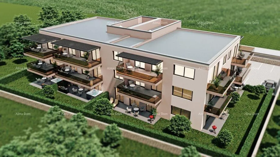 stan dvosoban stan s vrtom, 84 m2 – novi projekt u taru! - slika 2