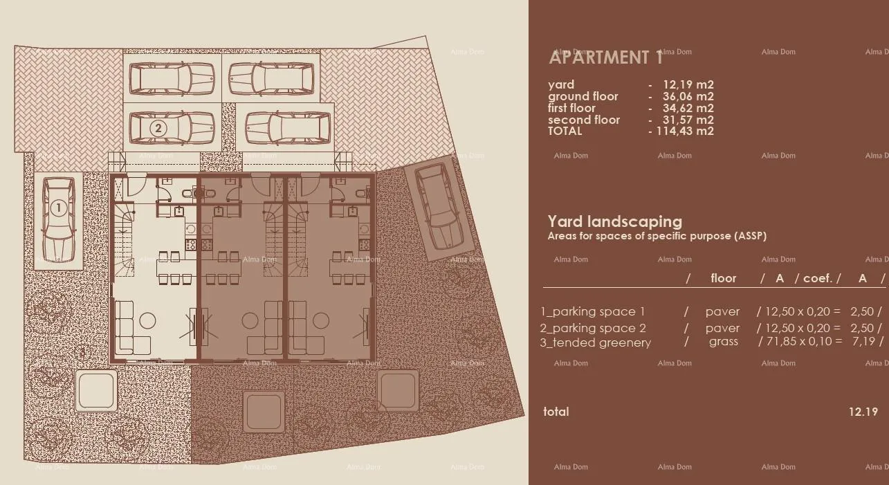stan medulin, moderni troetažni apartman s pogledom na more, a1 - slika 5