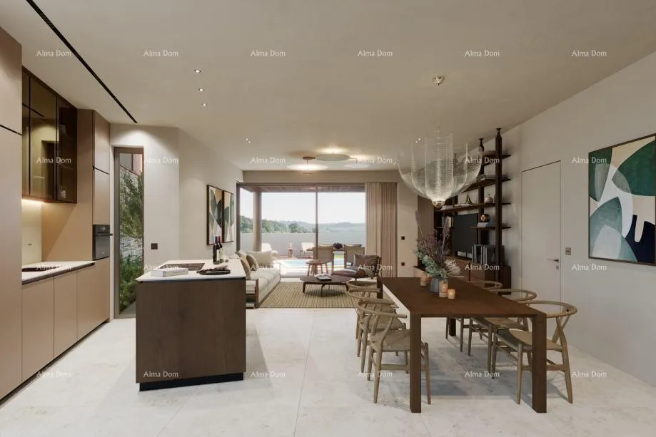 kuća bale. moderna kuća u nizu s bazenom, 148,56 m² - slika 8