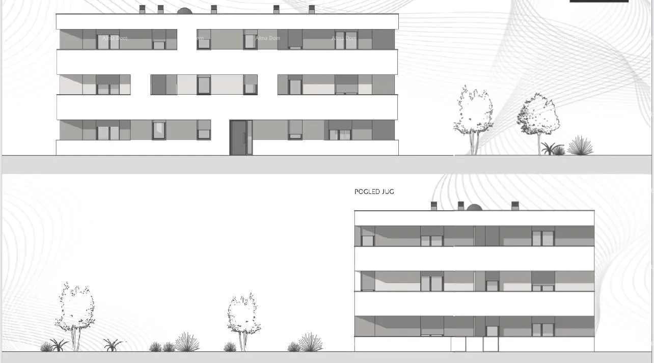 stan periferija grada. prodaja stanova u novom modernom projektu, pula! a2 - slika 6