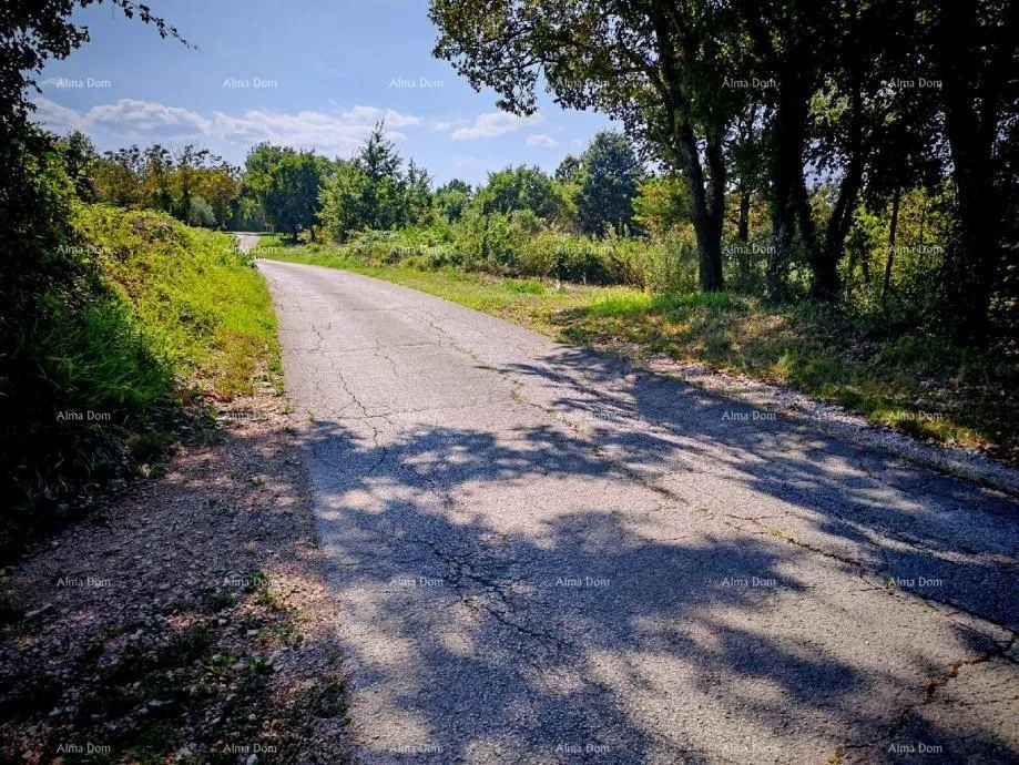 građevinsko zemljište prodaje se građevinski teren, kršan, 761 m2 sa građevinskom dozvolom - slika 5
