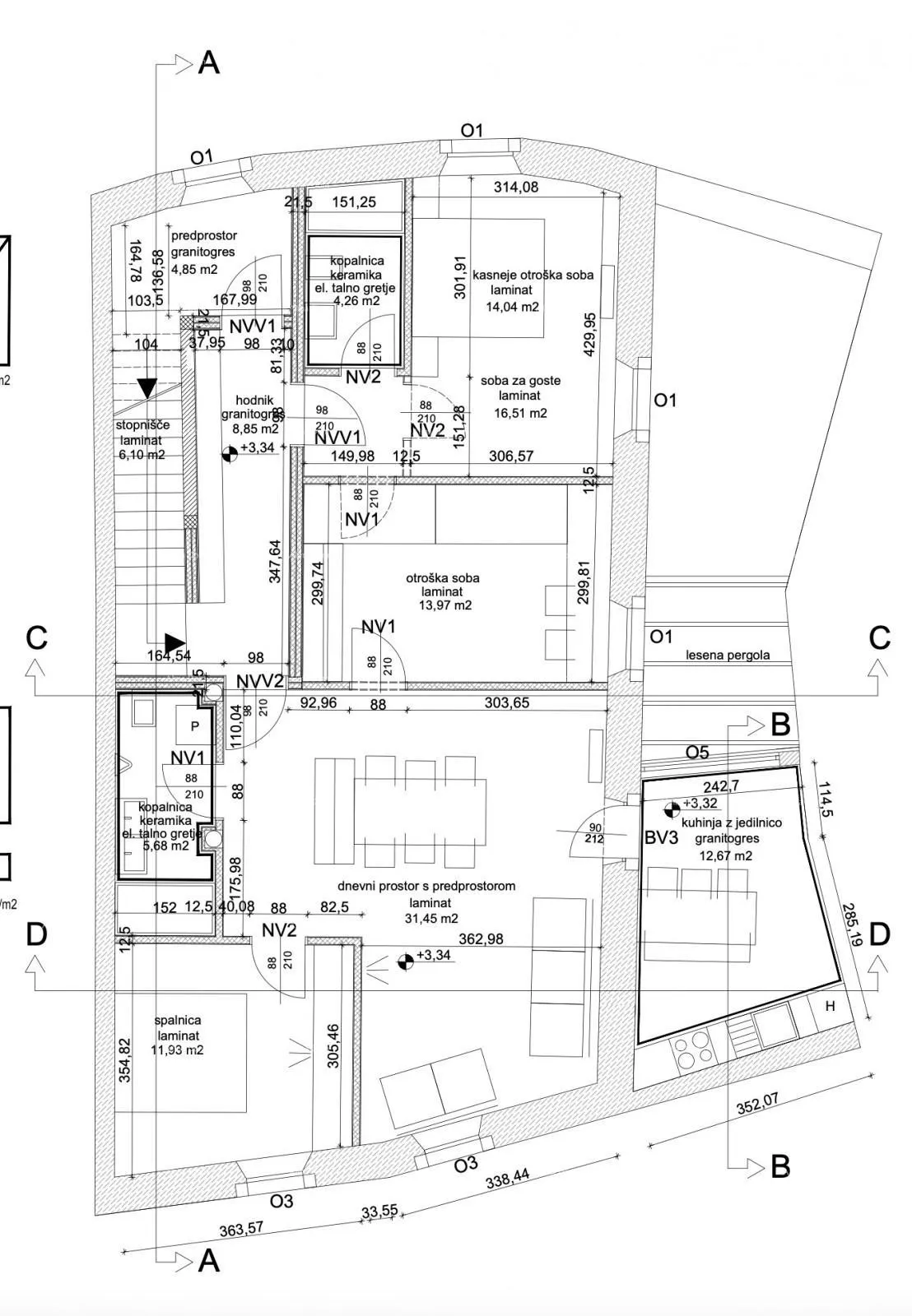 kuća prelijepa kuća s tri etažirana apartmana u staroj jezgri grada, poreč! - slika 42