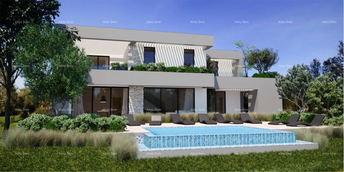 kuća projekt za novogradnju vile u medulinu! - slika 11