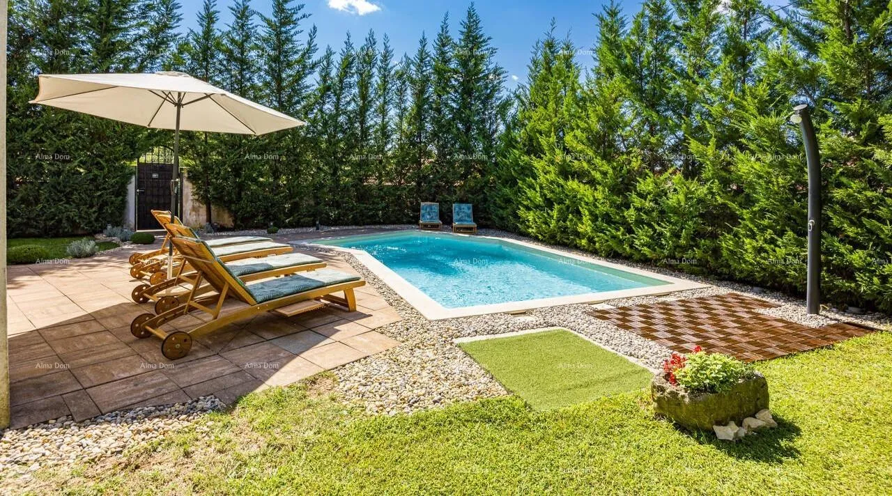 kuća prekrasno obnovljena istarska kuća s privatnim bazenom svetvinčenat - slika 2