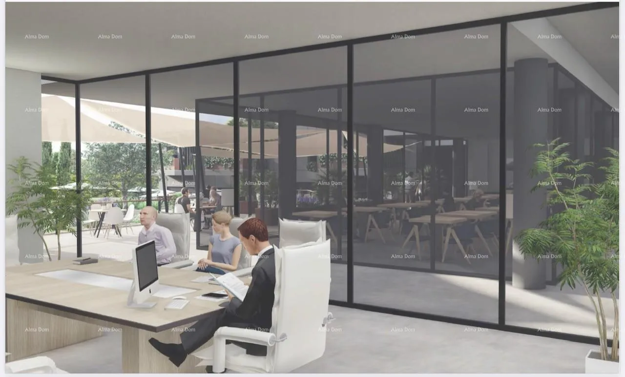 poslovni prostor prodaja poslovnog prostora u novom poslovno - stambenom projektu, jpp1, poreč - slika 12
