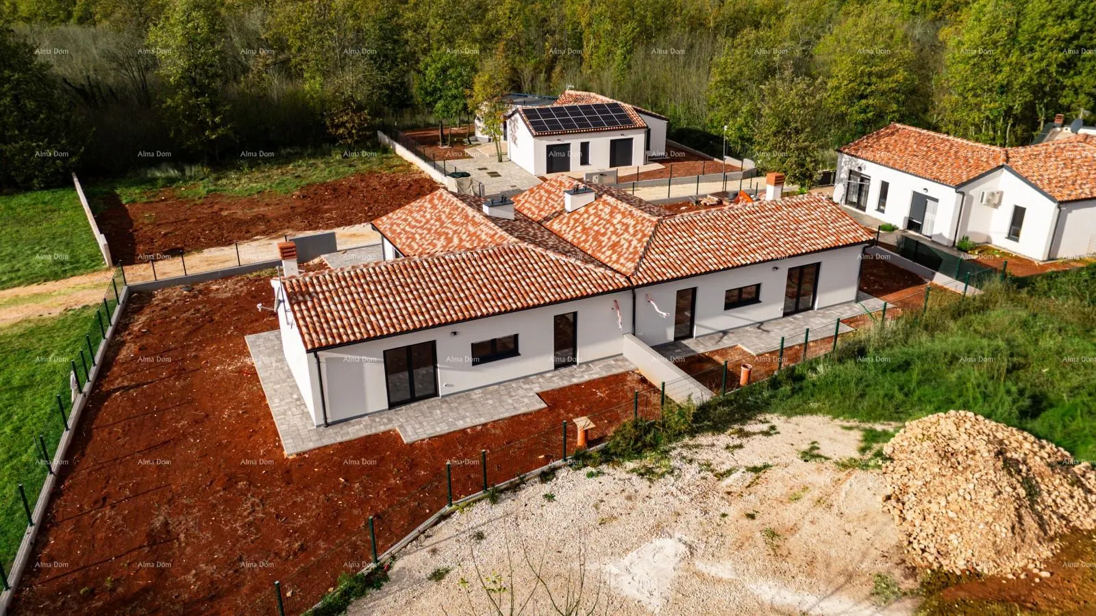 kuća barban, kožljani - novogradnja / dupleks, lijevi dio. ekolloško mjesto - slika 6