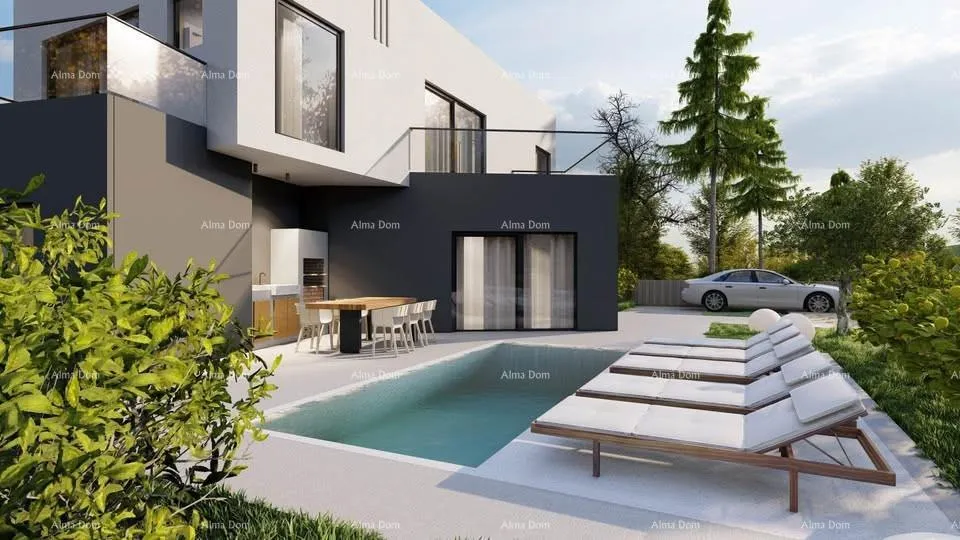 građevinsko zemljište građevinsko zemljište s projektom – valbandon, 450 m² - slika 3