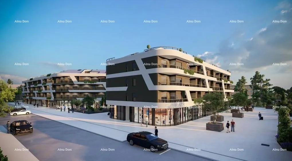 stan poreč, stambeno poslovni objekt u gradnji sa apartmanima i podzemnim garažama - slika 4