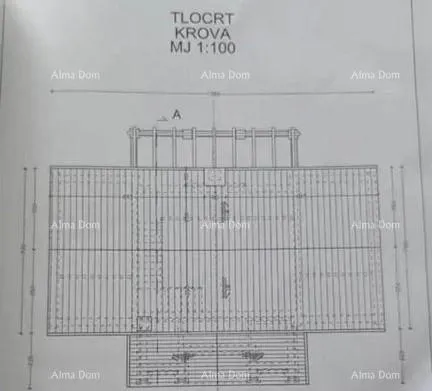 građevinsko zemljište prodaja građevinskog zemljišta sa građevinskom dozvolom i projektom, pula! valtura. - slika 3