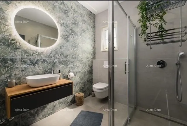 kuća luksuzna, potpuno namještena istarska vila s studio apartmanom, bazenom i pogledom na more, kanfanar! - slika 12