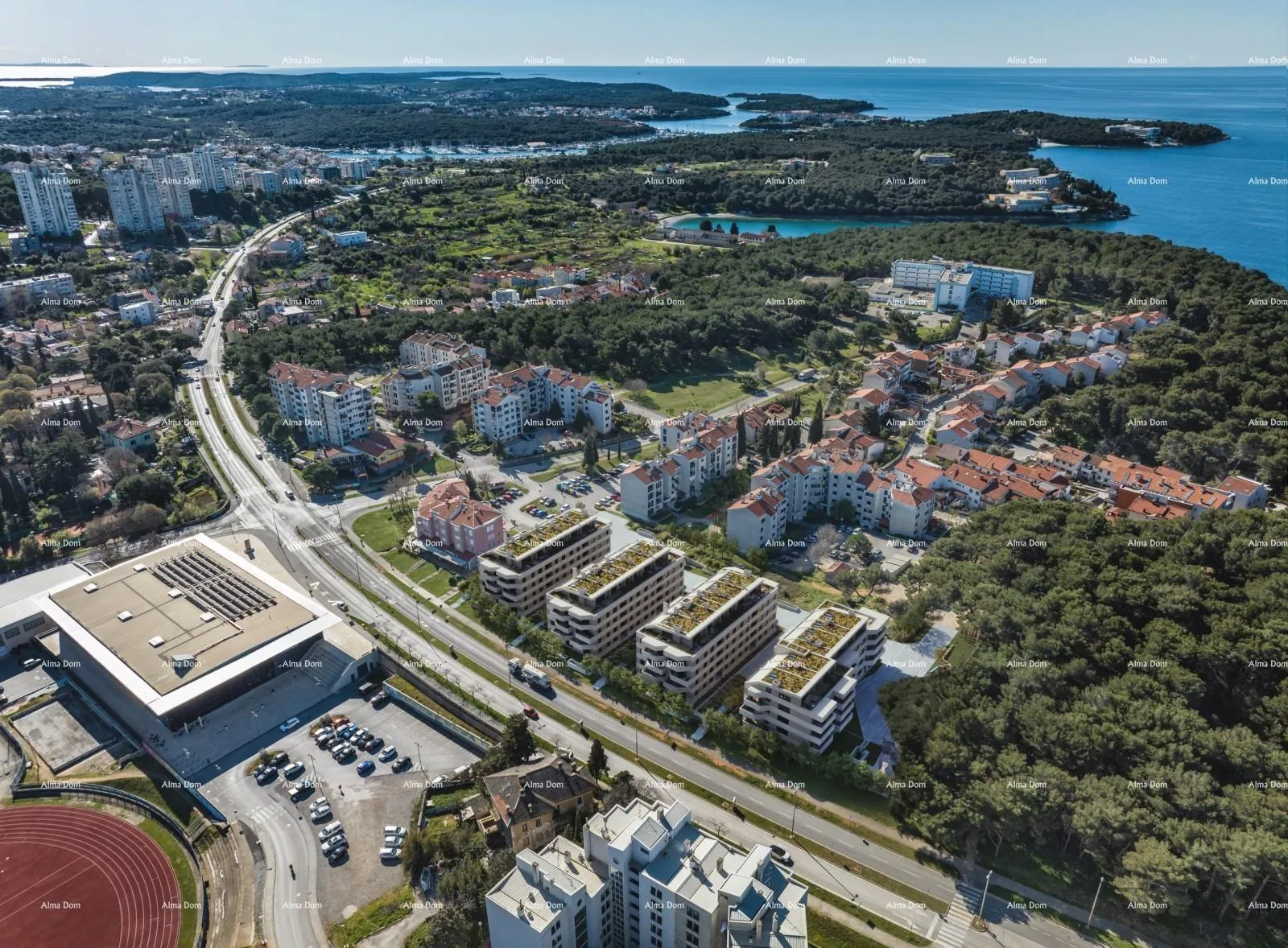Stan Prodaja stanova u novom stambenom projektu na eksluzivnoj lokaciji, 300 m od mora, Pula, Veruda!S3-Z3