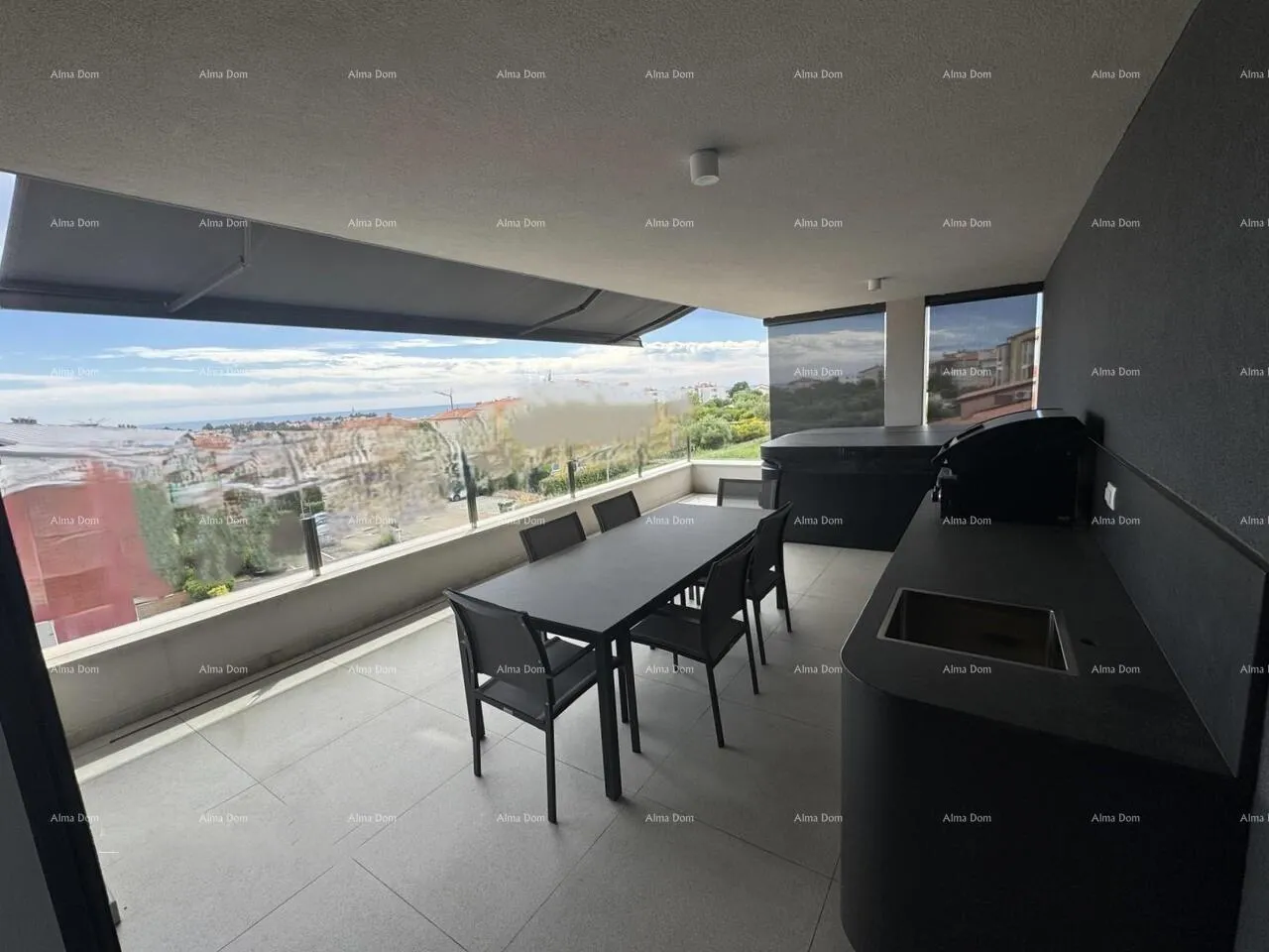 stan novigrad, luksuzni penthouse s panoramskim pogledom na more - slika 16