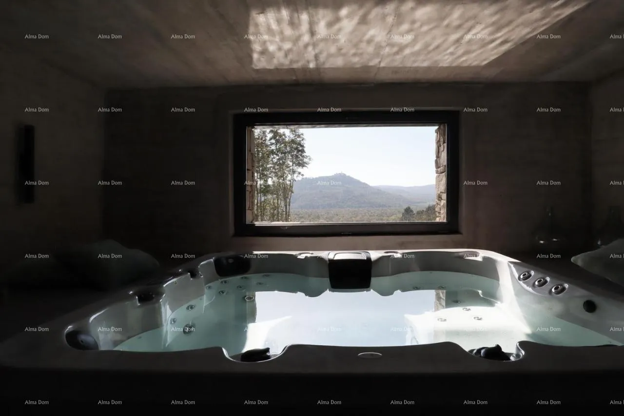 kuća luksuzna vila s pogledom na motovun! - slika 34